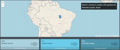 Interactive Fish Distribution Map | Nature Analytics